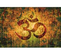 1art1 Spiritualité Poster Om, Création Et Énergie Divine Affiche Murale 91x61 cm