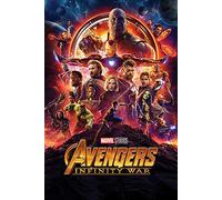 1art1 The Avengers - Infinity War, Kinoplakat Poster 91 x 61 cm, Ohne Rahmen