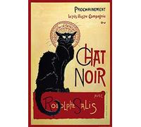 1art1 Theophile Alexandre Steinlen Posters XXL Chat Noir Affiche 120x80 cm