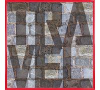 1art1 Typographie Affiche Reproduction et Cadre (Plastique) - Travel (40 x 40cm)