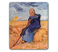 1art1 Vincent Van Gogh La Bergère D'Après Millet, 1889 Tapis De Souris 23x19 cm
