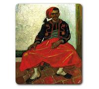 1art1 Vincent Van Gogh Le Zouave Milliet, 1888 Tapis De Souris 23x19 cm