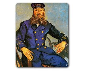 1art1 Vincent Van Gogh Portrait du Facteur Joseph Roulin, 1888 Tapis De Souris 23x19 cm