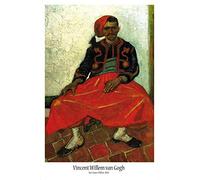 1art1 Vincent Van Gogh Poster Le Zouave Milliet, 1888 Affiche Murale 91x61 cm