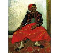 1art1 Vincent Van Gogh Poster Le Zouave Milliet, 1888 Affiche Reproduction 50x40 cm
