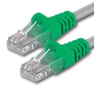 1aTTack CAT5 CAT 5e câble réseau câble patch 2x connecteur RJ45 CROSSOVER CAT 5 UTP CROSS 0,5m 0,5 mètre