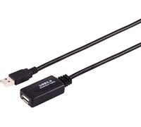 1aTTack.de 1 rallonge USB-A active, USB 2.0 haute vitesse, 480 Mbit/s, 20 m
