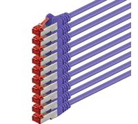 1aTTack.de 10x 1m - Câble patch câble réseau Cat 6 Cat6 RJ45 SFTP - violet