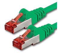 1aTTack.de 1x 0,25m - Câble patch câble réseau Cat 6 Cat6 RJ45 SFTP - vert