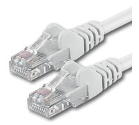 1aTTack.de 10m - blanc - 1 pièce - CAT.6 Câble réseau Ethernet LAN CAT6 Câble patch 1000 Mbit/s