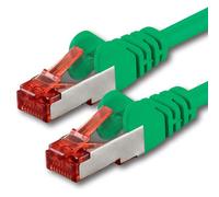 1aTTack.de 1x 1m - Câble patch câble réseau Cat 6 Cat6 RJ45 SFTP - vert