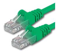1aTTack.de 1m - vert - 1 pièce - CAT.6 Câble réseau Ethernet LAN CAT6 Câble patch 1000 Mbit/s