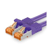 1aTTack.de 1x 2m Violet - Câble Réseau Ethernet Cat7 Cat 7 10 GB/s SFTP - RJ45 Ethernet LAN DSL Routeur Modem