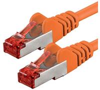 1aTTack.de 1x 30m - Câble patch câble réseau Cat 6 Cat6 RJ45 SFTP - orange