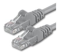 1aTTack.de 1x 7,5m Câble Réseau Cat6 Cat 6 - RJ45 Ethernet LAN DSL Routeur Modem - Gris