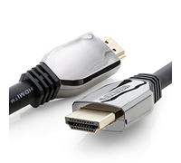 1aTTack.de 1x câble HDMI ultra haut débit Premium 10K de 3,0 m avec Ethernet jusqu'à 48 Gbit/s pour les applications haut de gamme - testé selon les spécifications de test HDMI 2.1 - noir - 1 pièce