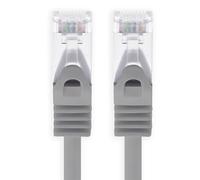 1aTTack.de 2m - gris - 1 pièce câble réseau CAT.7 Câble patch Sftp (câble brut) (SET) 10000Mbit/s - 500 MHz assemblé avec 2 fiches RJ45 Cat6a
