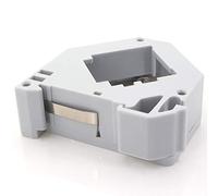 1aTTack.de Adaptateur rail DIN Rail DIN pour module Keystone Réseau Keystone RJ45 Cat6 Cat7 Cat8 Antenne audio Chinch Rail DIN 35 mm avec ressort de mise à la terre blanc 1 pièce