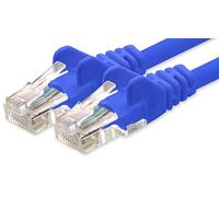 1aTTack.de Câble Réseau Cat6 Cat 6-1x 1m - RJ45 Ethernet LAN DSL Routeur Modem - Bleu
