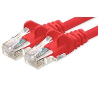 1aTTack.de Câble Réseau Cat6 Cat 6-1x 1m - RJ45 Ethernet LAN DSL Routeur Modem - Rouge