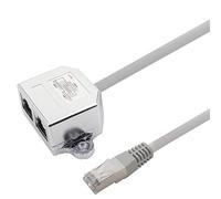 1aTTack.de Cat5e Cat5 adaptateur de câble patch adaptateur téléphone - téléphone 0 1 m 1 pièce