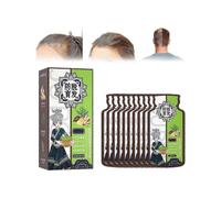 (1Box-10pcs)Ginger Extract Anti-Loss Shampoo with Hair Growth Boosting Benefits for All Hair Types