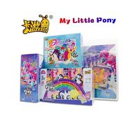 (1Box(18bag))My Little Pony Trading Card Game My Little Pony Cards Box Friendship Forever Flash Card Children's Christmas Collection Gift ?