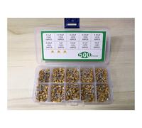 1box Monolithic Capacitor Kit 10Value*50pcs=500 104/154/223/334/474/684/105/225/475/106 0.15 0.22 0.33 0.47 0.68 1 2.2 4.7 10uf AUOQKQUT