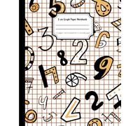 1cm Graph Paper Notebook: 1 cm (0.39 in) Square Grid , 110 pages, 7.5 x 9.25 in, perfect for Math, Geometry, STEM Projects, drawing, data charts, and design, for all levels.