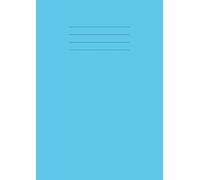 1cm Squared Paper Notebook A4: 1cm (10mm) Maths Exercise Book Large Squares A4 - Ruled Grid Paper Notebook, Writing Pad 100 Pages A4, 90gsm, School Mathematics - Blue Cover