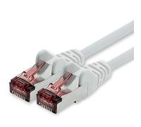 1CONN Câble réseau Cat6 30m câble Ethernet blanc Lankabel câble réseau Cat6 Lan câble de raccordement Sftp Pimf 1000 Mbit s