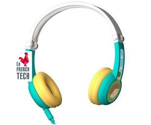 1Control Casque Audio pour enfants Lunii Octave (Bleu/Jaune)