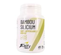 1Defy - Bambou Silicium - Santé articulaire et osseuse - Expertise pharmaceutique - Enveloppe gélatine animale - 60 gélules