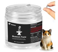 1DFAUL 12 oz Gel transparent de musée, cire transparente amovible, réutilisable et sans résidus, collection fixe d'artefacts et décorations pour éviter les vibrations et les chutes
