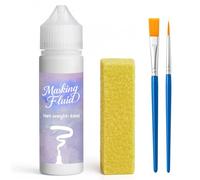 1DFAUL 60ml Liquide de masquage pour peinture aquarelle(blanc)
