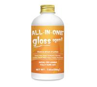 1DFAUL Colle de bricolage 200 ml - Vernis brillant et scellant - Colle de bricolage tout-en-un - Séchage rapide - Résistant aux rayures et à l'usure - Imperméable - Pour bois, papier, argile, tissu et