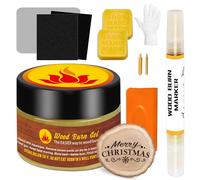 1DFAUL Wood Burn Paste Pen Kit, 4OZ Wooden Burning Gel, Double Sided Wood Burn Marker Kit for DIY Beautiful Wooden Burning in Minutes, Perfect for Beginners Handmade Meaningful Gifts
