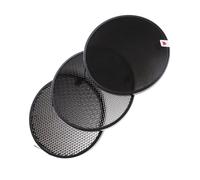 1Ensemble Grille Aluminium Noir Pour