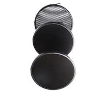 1Ensemble Grille Aluminium Noir Pour Éclairage Flash Photographie