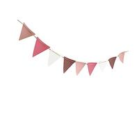 1Ensemble Guirlande de Fanions Colorés Cuir de Décorations Suspendu pour Événements