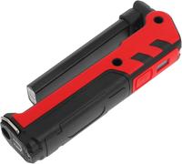 1ensemble Lampe De Poche Led Rechargeable Usb Rotative Lumière De Travail Urgence Pour Camping Et Réparation Automobile Éclairage Rouge