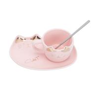 1Ensemble Mug En Céramique Rose Pour Café À