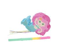 1Ensemble Piñata Sirène pour Anniversaire Décoration Thématique pour Batte pour Célébrations Nautiques Remplissage de Bonbons