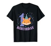 1er Anniversaire Chat Enfant Fille T-Shirt Graphique avec Valeur