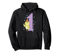 1er Anniversaire Oiseau Enfant Fille garçon Sweat à Capuche