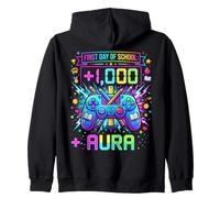 1er Jour d'école Aura Retour à l'école Sweat à Capuche