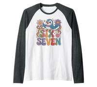 1ère année 67 Songbird Professeur de Musique Art ELA Blague 6 7 Bruh Manche Raglan