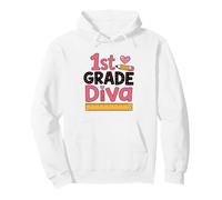 1ère année Diva Cute Back to School Girl Sweat à Capuche