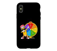 1ère année Faites Tourner la Roue pour Gagner la rentrée Scolaire première année Coque pour iPhone X/XS