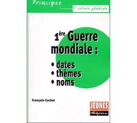 1ère Guerre Mondiale : Dates, Thèmes, Noms